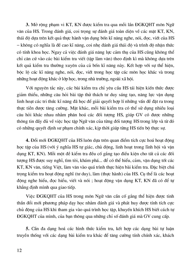 image for page Tài liệu đổi mới đánh giá môn ngư vănTHCS