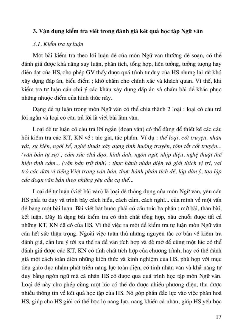 image for page Tài liệu đổi mới đánh giá môn ngư vănTHCS