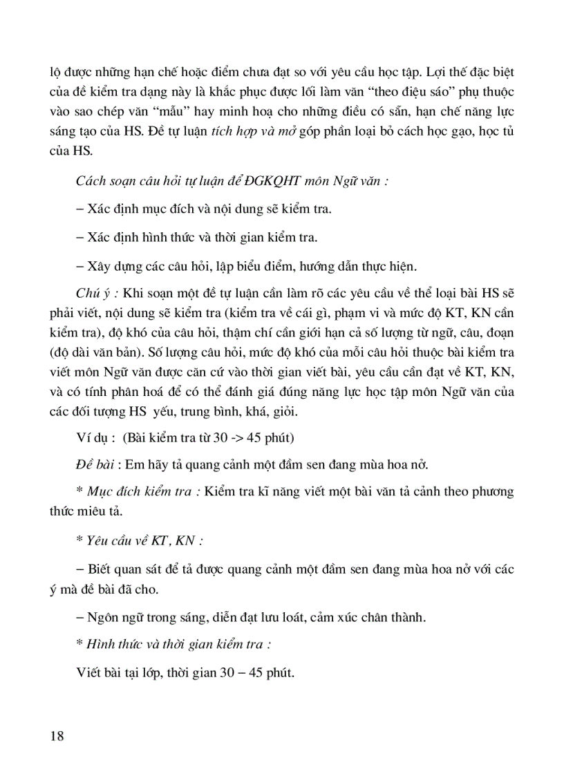 image for page Tài liệu đổi mới đánh giá môn ngư vănTHCS