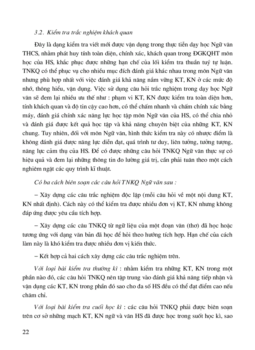 image for page Tài liệu đổi mới đánh giá môn ngư vănTHCS