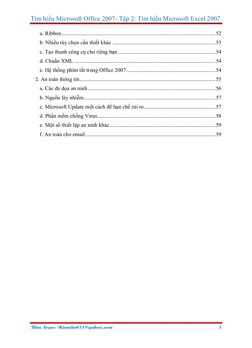 image for page Tài liệu học Excel 2007