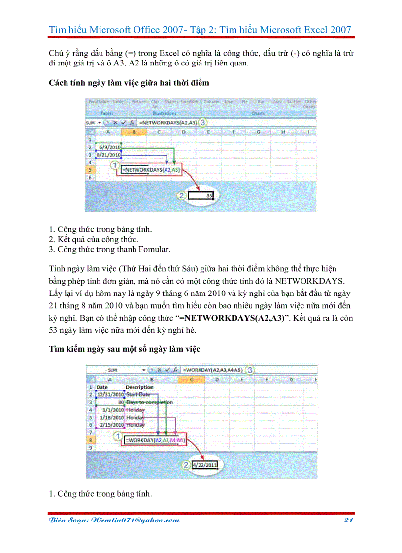 image for page Tài liệu học Excel 2007