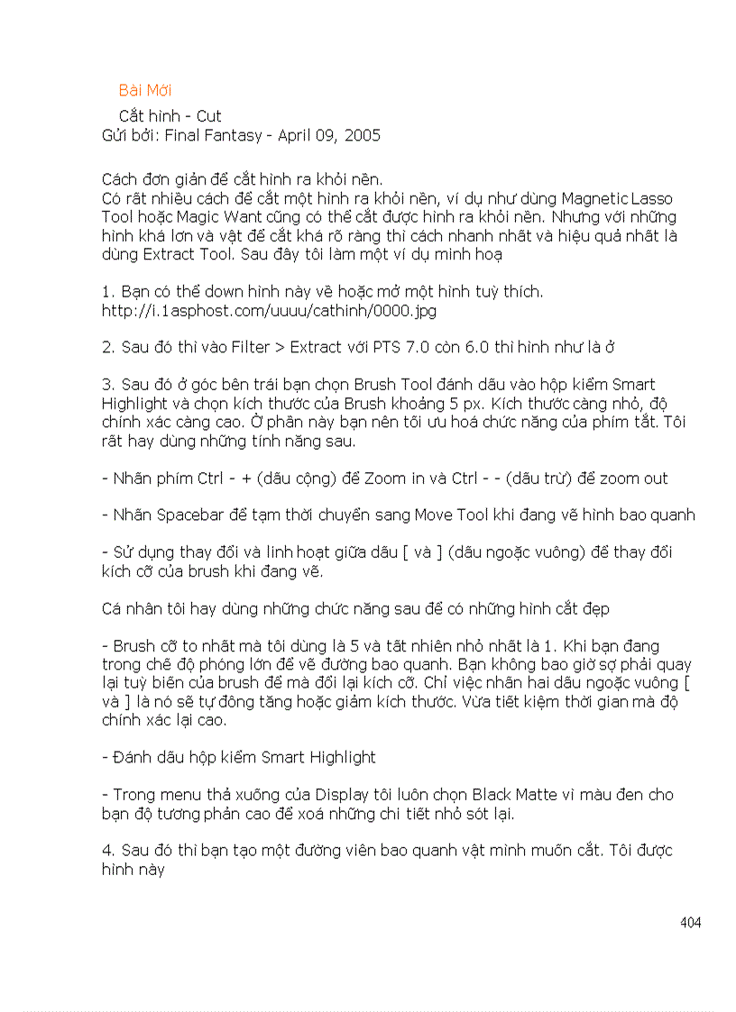 image for page Tài liệu học Photoshop