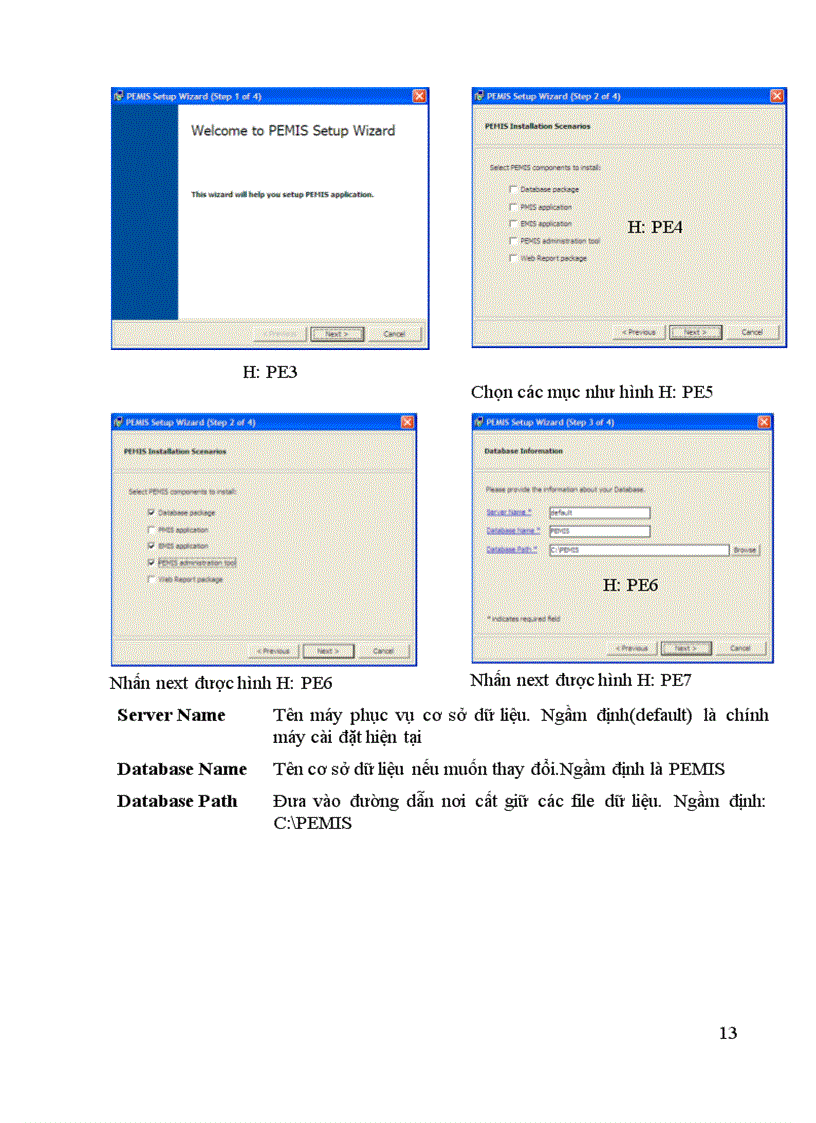 image for page Tài liệu hướng dẫn cài đặt PEMIS