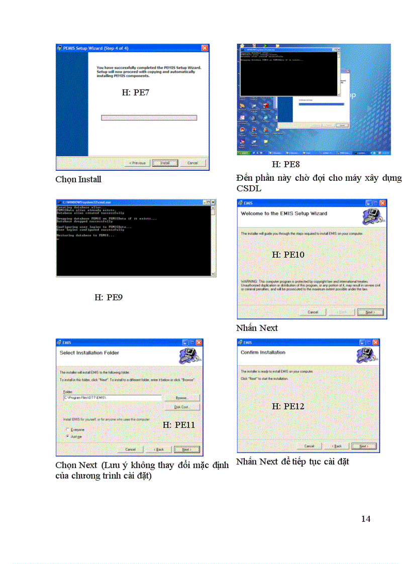 image for page Tài liệu hướng dẫn cài đặt PEMIS