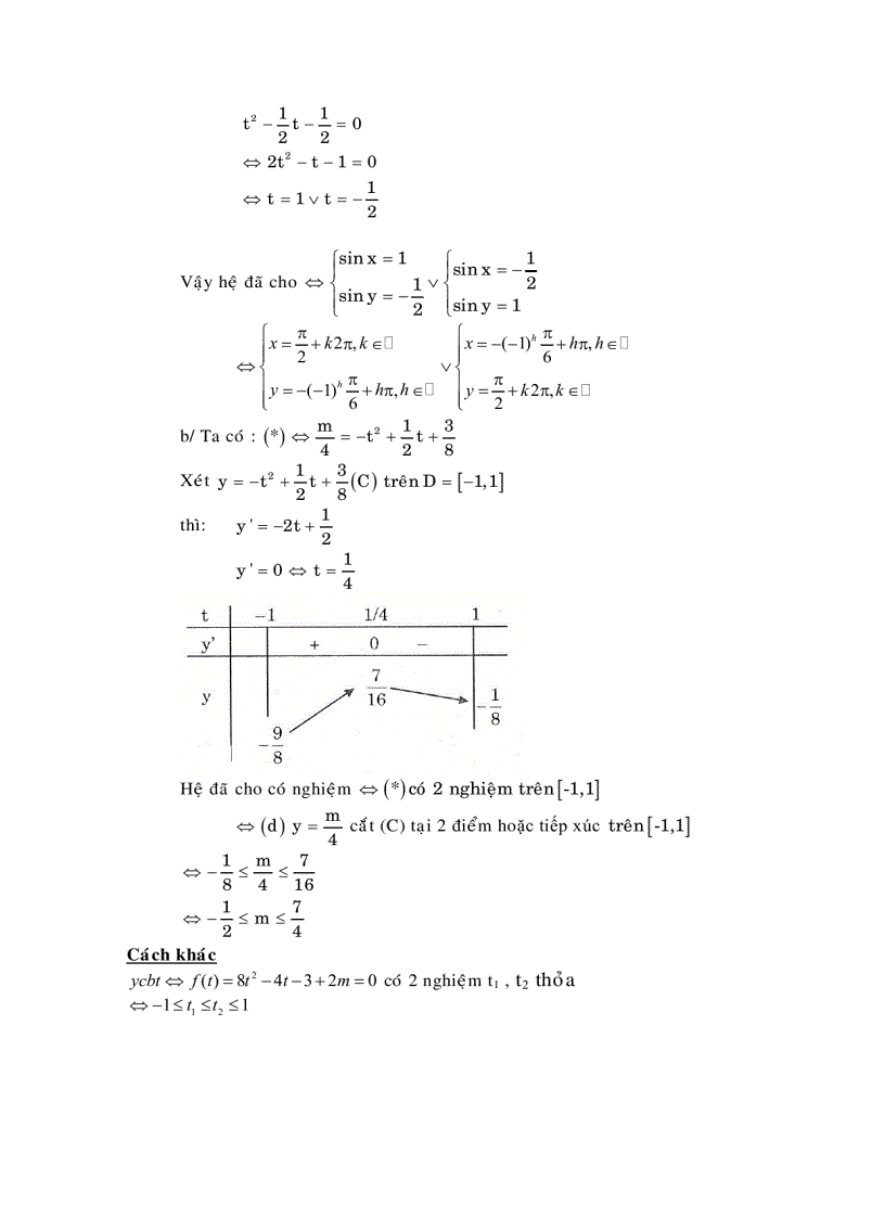image for page Tài liệu hướng dẫn ôn thi phần lượng giác chương 9