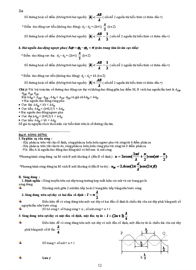 image for page Tài liệu hướng dẫn ôn thi tnpt đại học môn vật lý