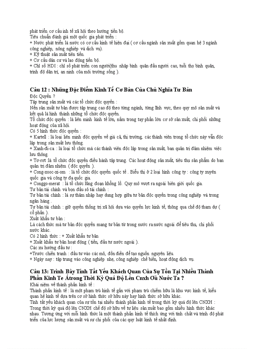 image for page Tài liệu môn kinh tế chính trị