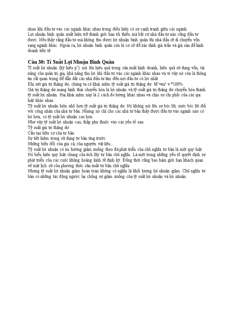 image for page Tài liệu môn kinh tế chính trị