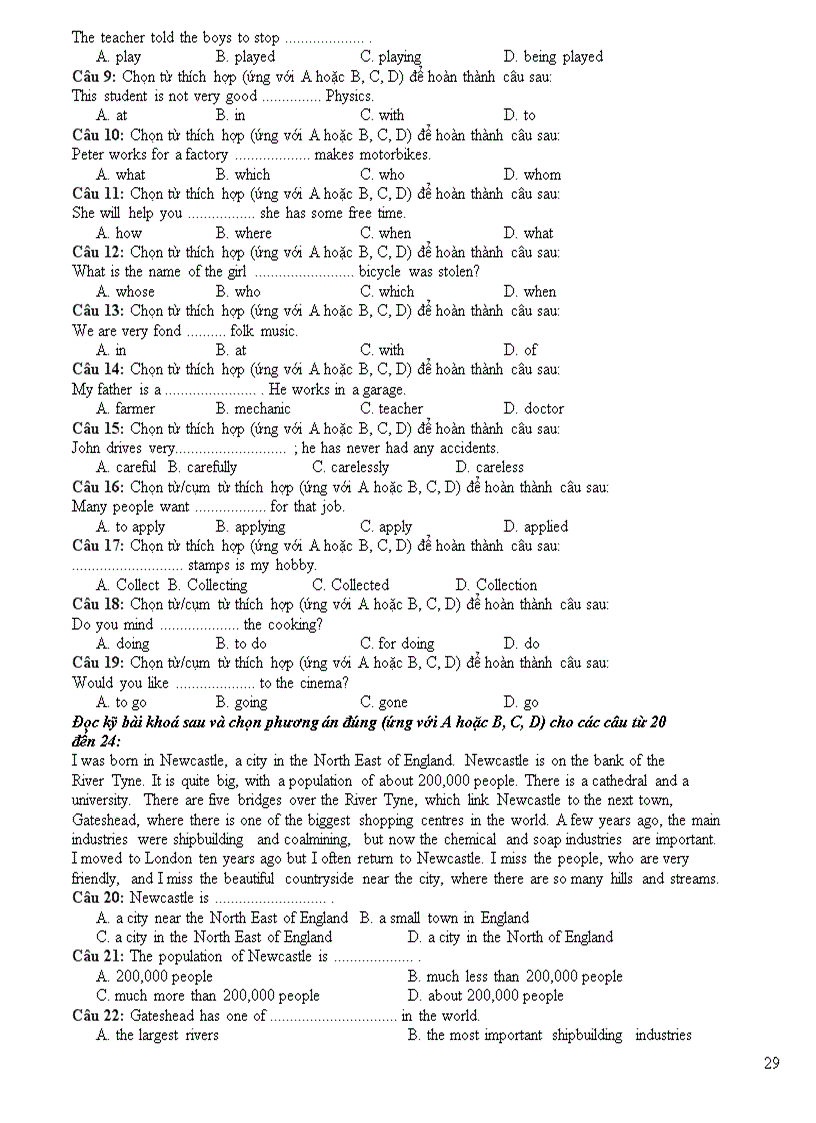 image for page Tài liệu ôn thi TN 12