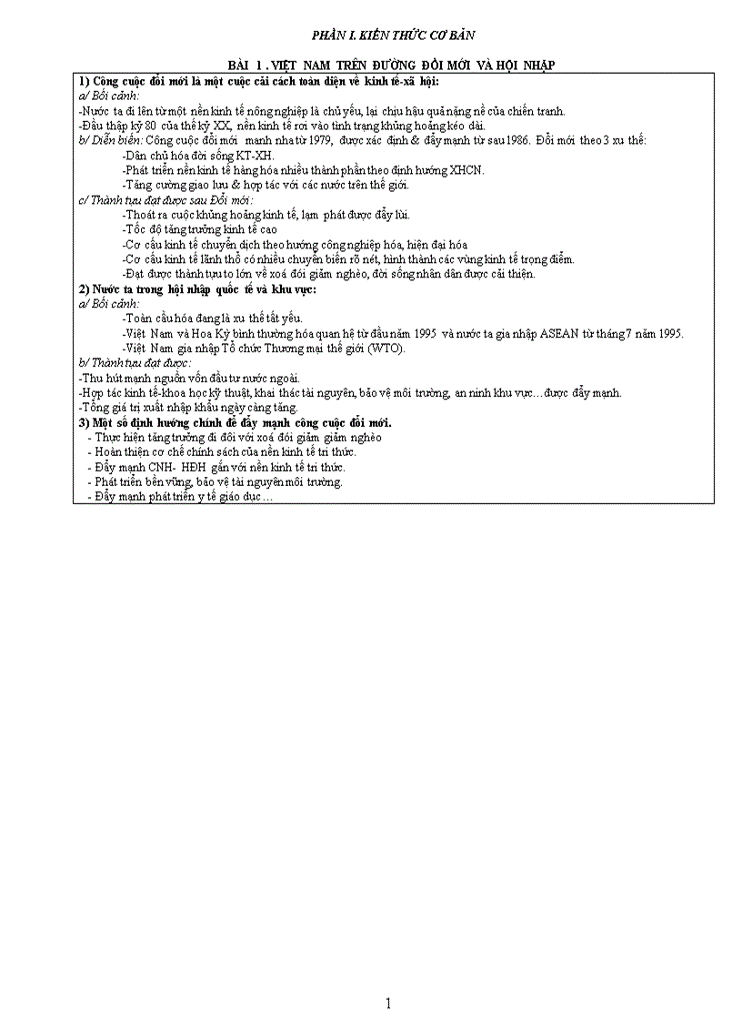 image for page Tài liệu ôn thi tn môn địa lí