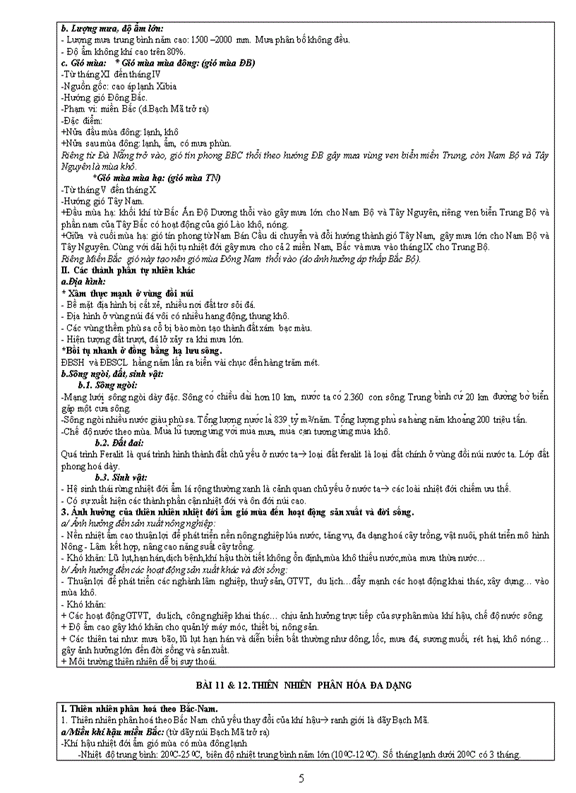 image for page Tài liệu ôn thi tn môn địa lí