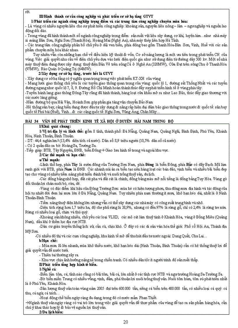 image for page Tài liệu ôn thi tn môn địa lí