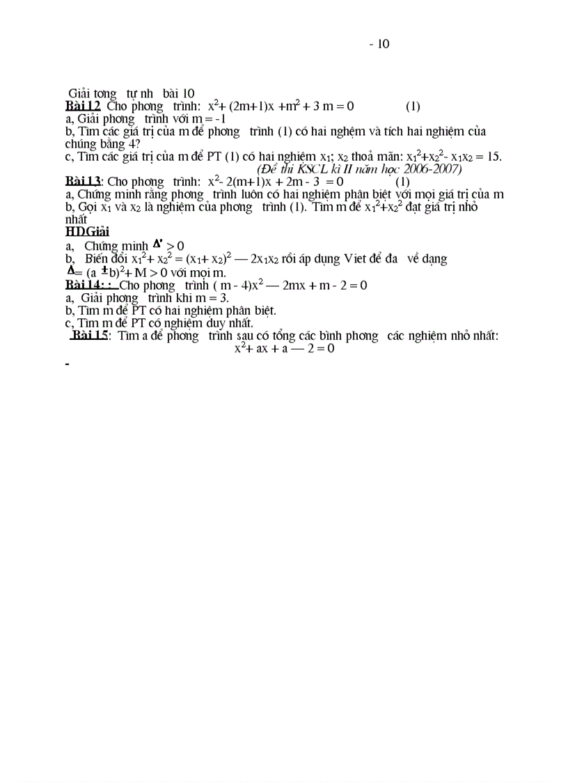 image for page Tai lieu on thi Toan vao lop 10