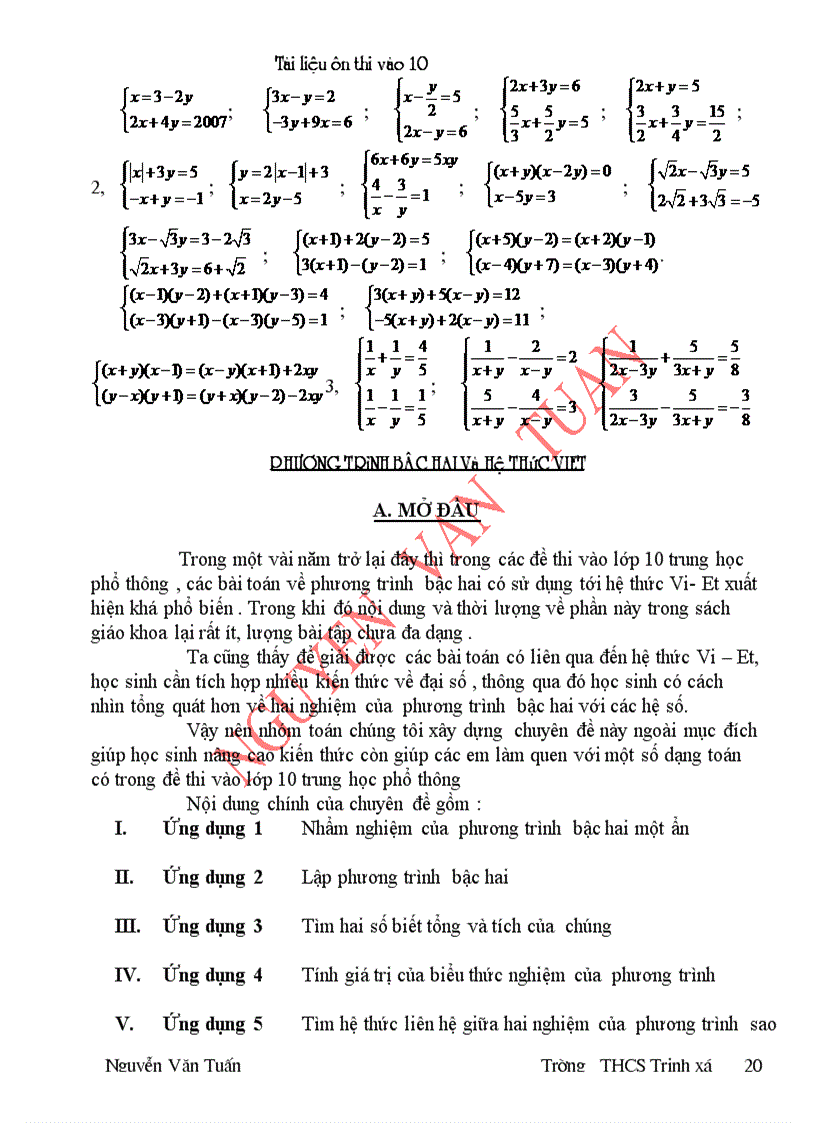 image for page Tai lieu on thi vao THPT