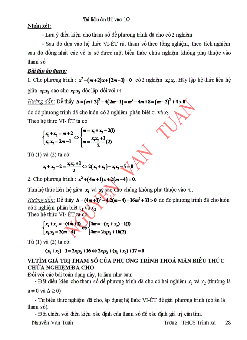 image for page Tai lieu on thi vao THPT