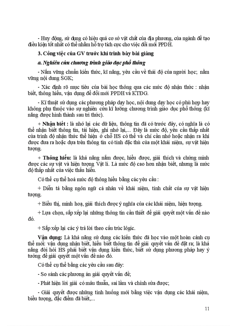 image for page TÀI LIỆU TẬP HUẤN GIÁO VIÊN Môn Vật lý