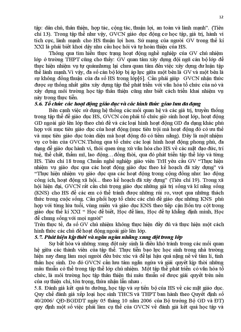 image for page Tai liệu tập huấn GVCN 2011 tập 2