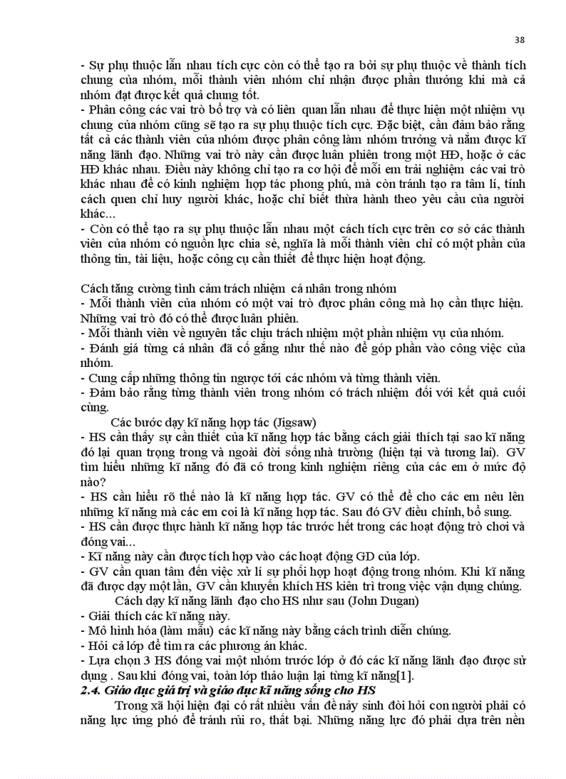 image for page Tai liệu tập huấn GVCN 2011 tập 2