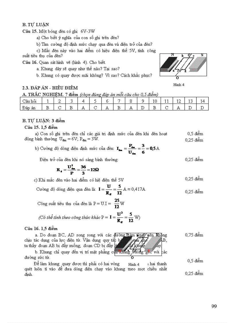 image for page Tài liệu tập huấn ra đề kiểm tra môn lý