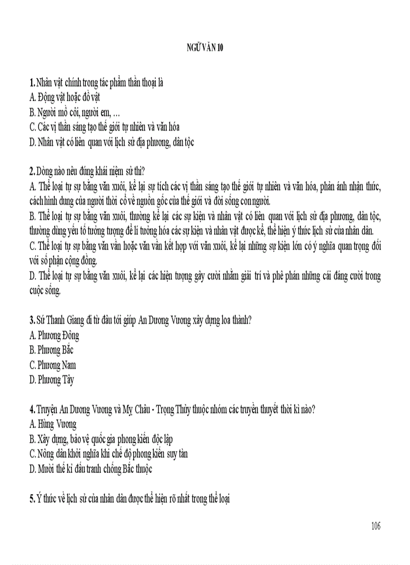 image for page Tài liệu tập huấn ra đề môn văn