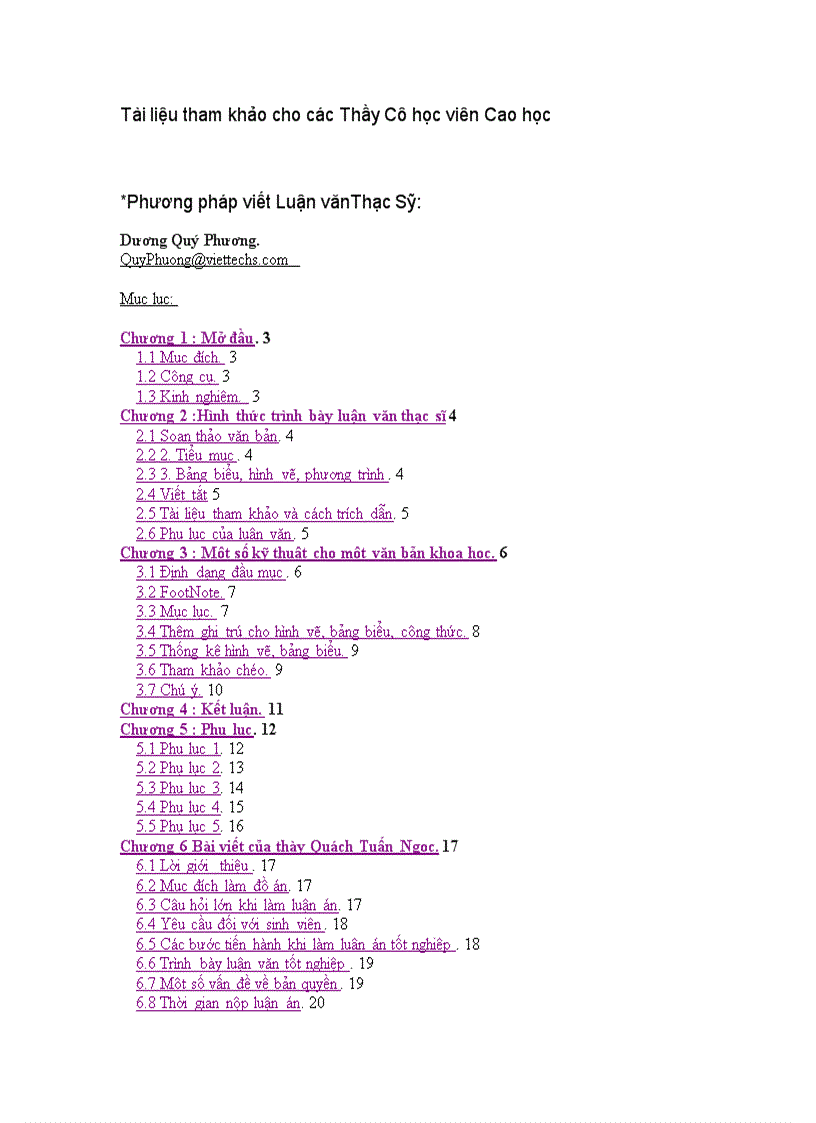 image for page Tài liệu tham khảo Cao học