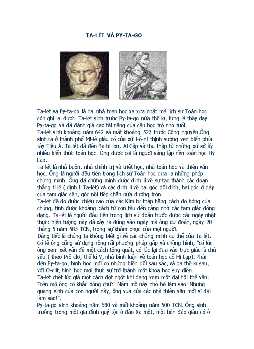 image for page Talet va Pytago