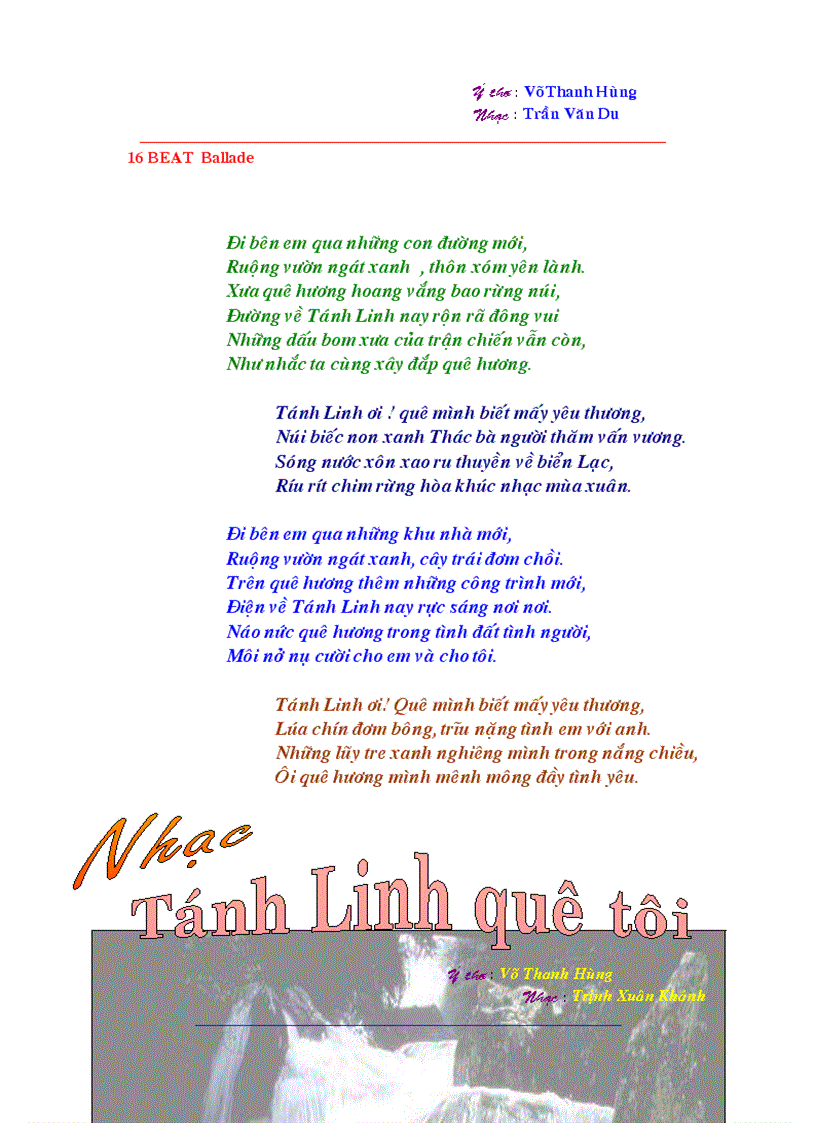 image for page Tánh Linh quê hương tôi