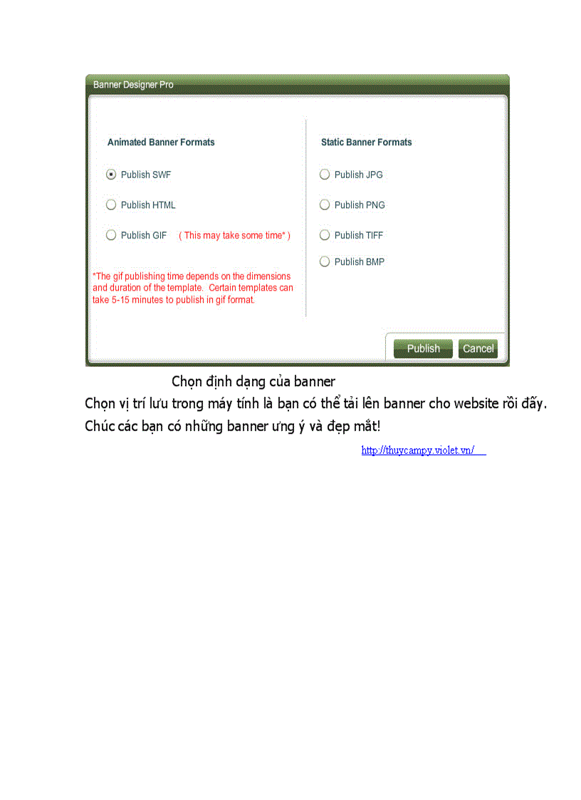 image for page Tạo banner đẹp cho web với Banner Designer Pro