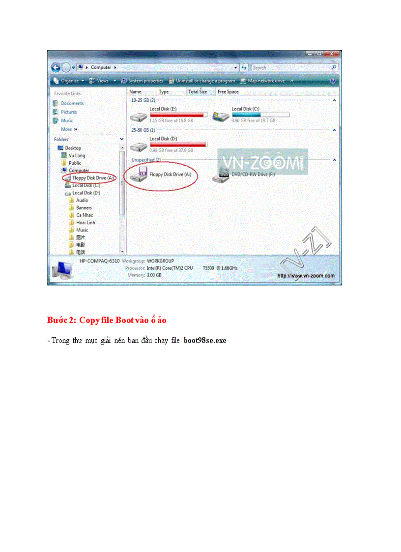 image for page Tạo boot cho USB 1