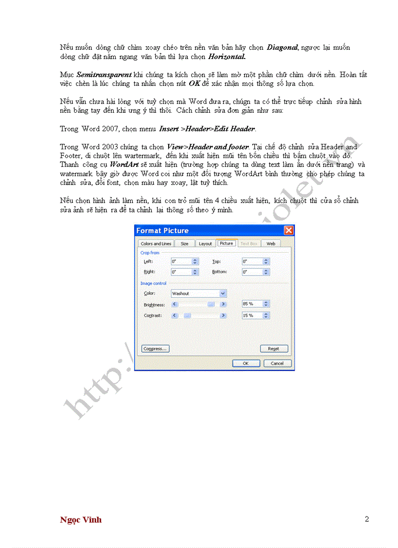 image for page Tạo dấu ấn riêng cho văn bản