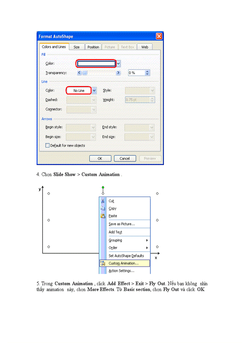 image for page Tạo hiệu ứng vẽ đồ thị ở Powerpoint2003