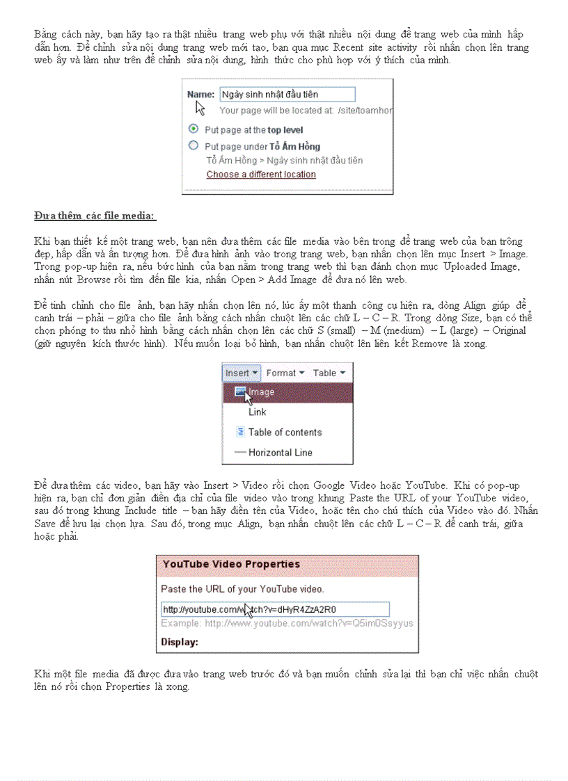 image for page Tao trang wep rieng