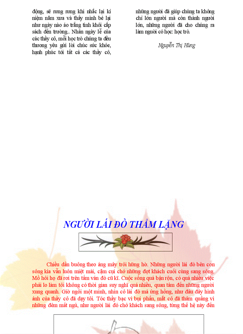 image for page Tập san gương mặt nhà trương gương sáng nhà giáo