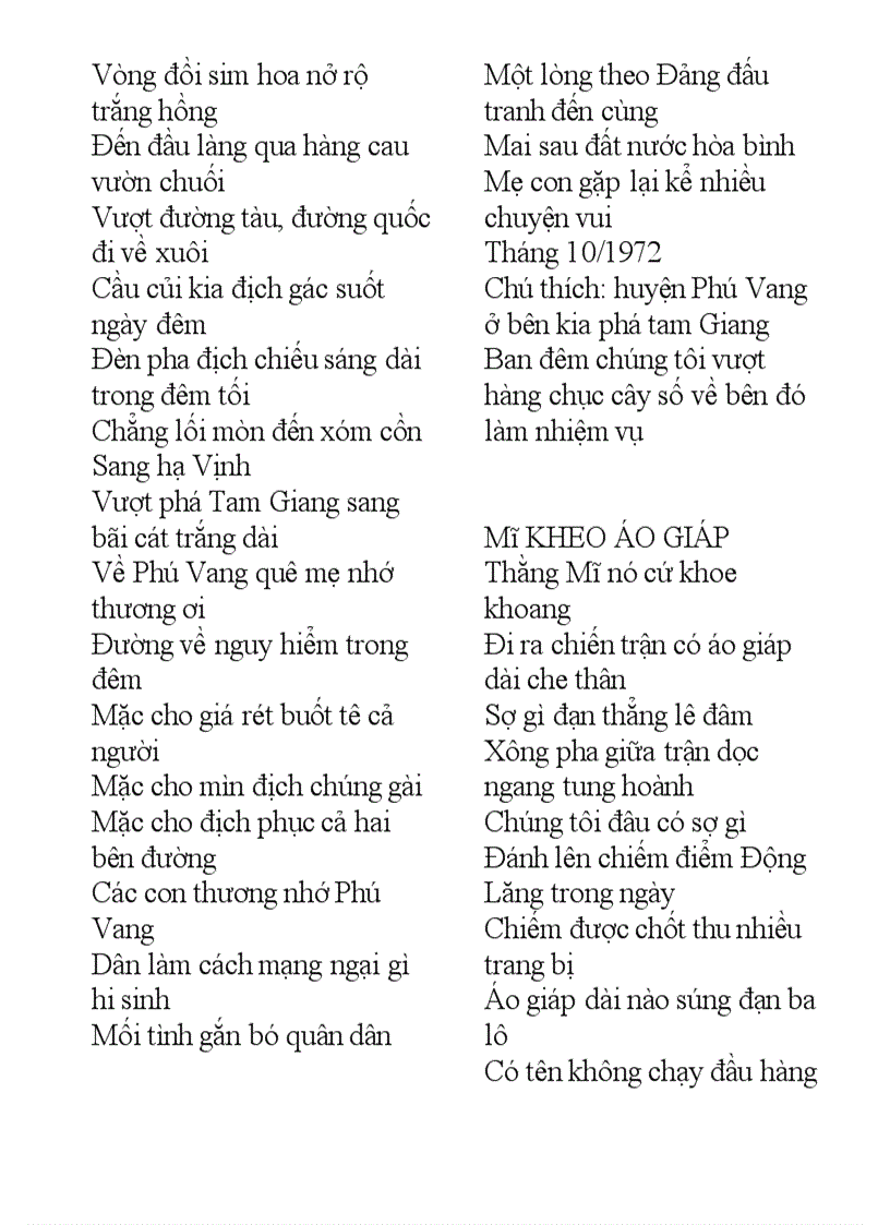 Tập thơ Dấu chân người lính của Nguyễn Xuân Hòa