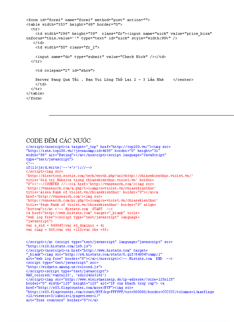 image for page Tất cả các loại code TÌM KIẾM