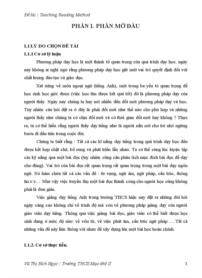 image for page Teaching Reading Method