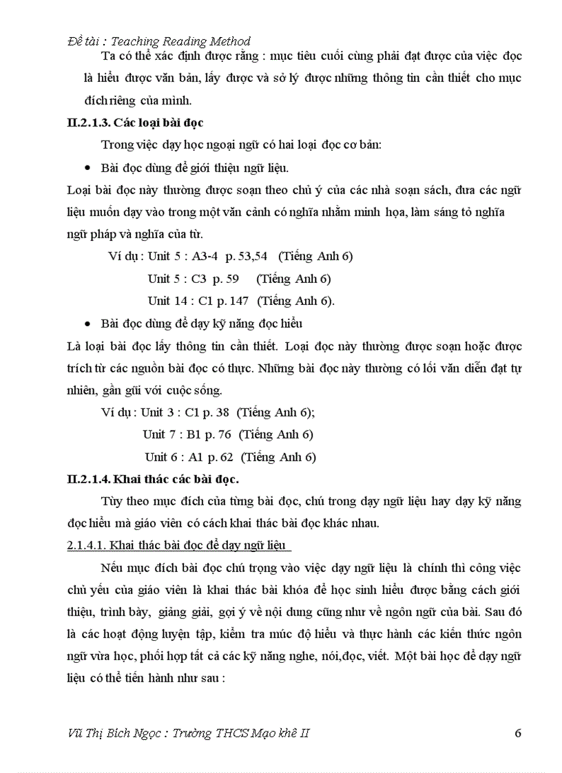 image for page Teaching Reading Method