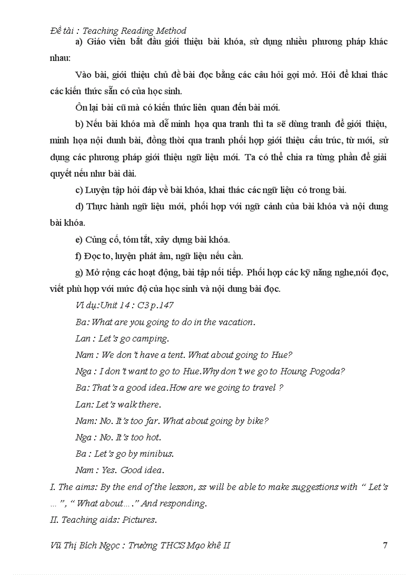 image for page Teaching Reading Method