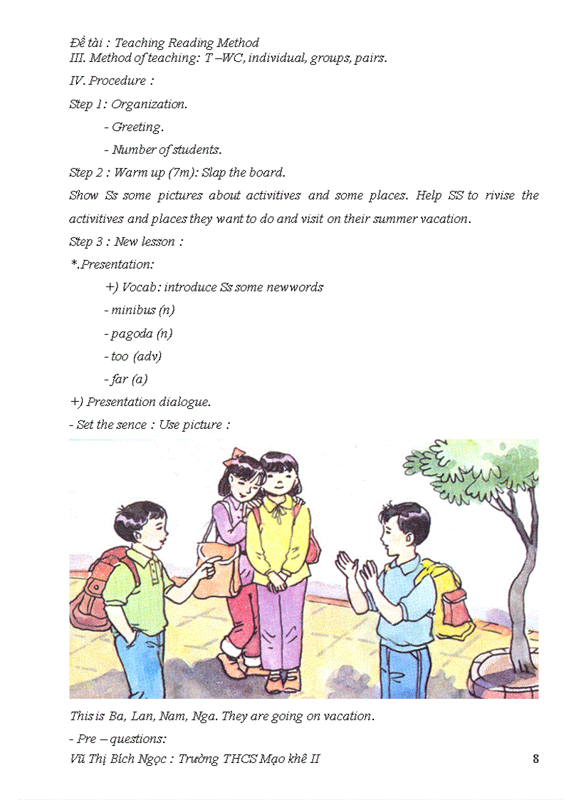 image for page Teaching Reading Method