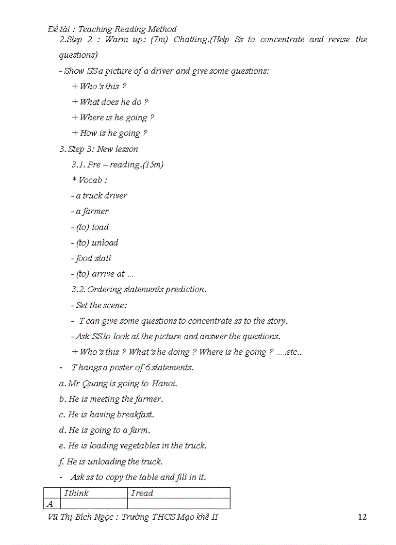 image for page Teaching Reading Method