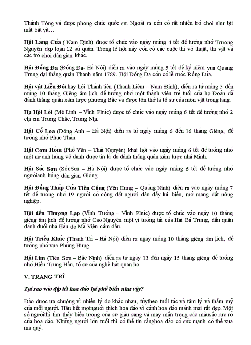 image for page Tết Nguyên Đán Việt Nam và những điều nên biết