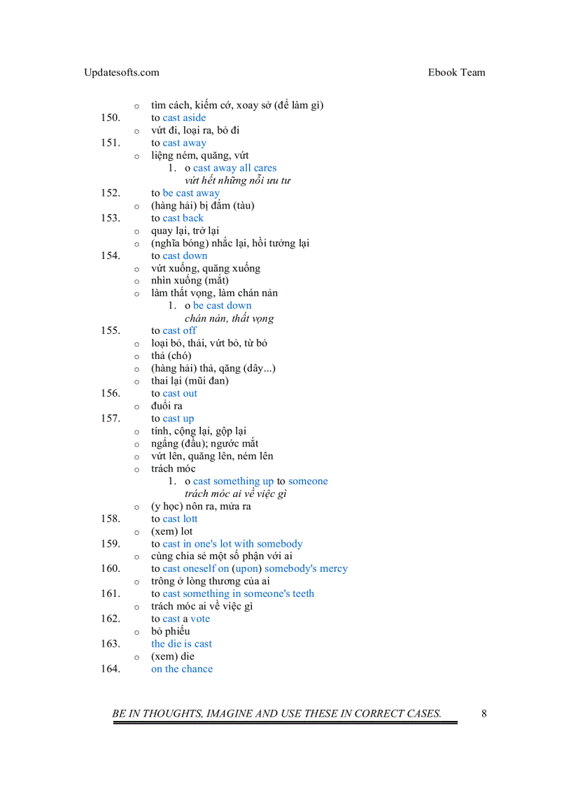 image for page Thành ngữ Tiếng Anh