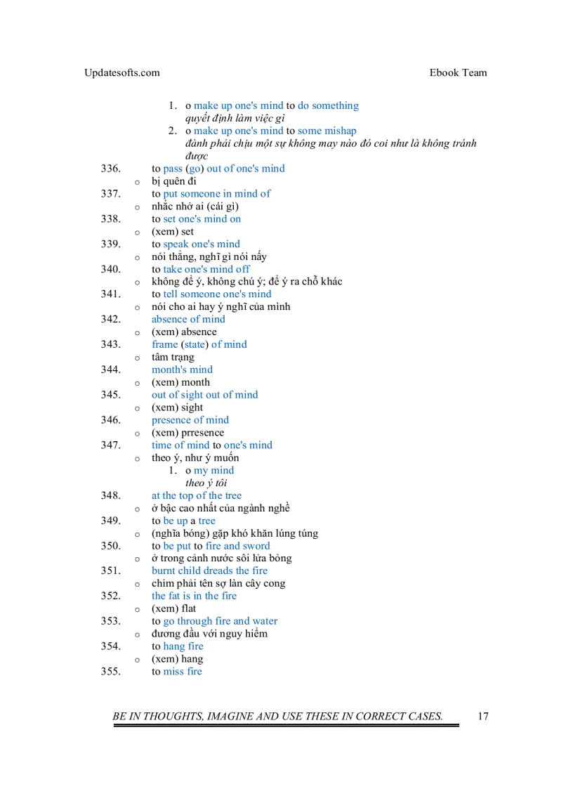 image for page Thành ngữ Tiếng Anh