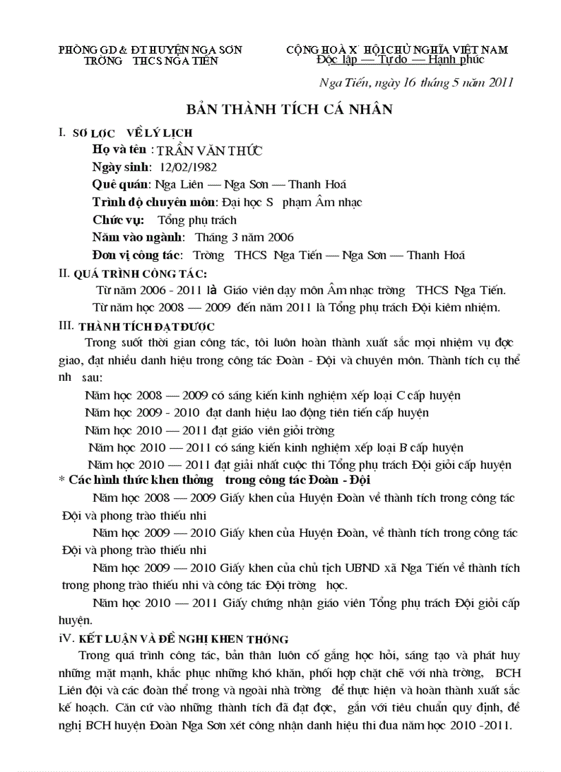 image for page Thanh tich ca nhan Doan Doi