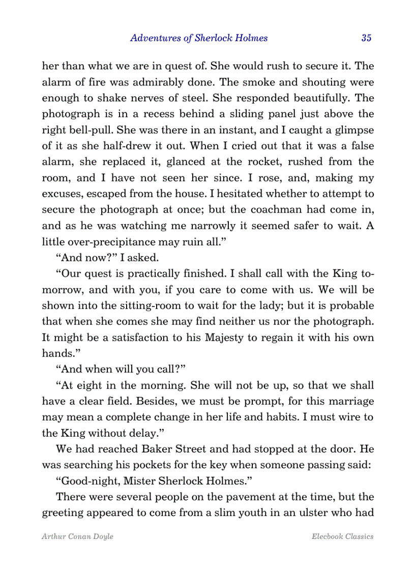 image for page The adventures of sherlock holmes