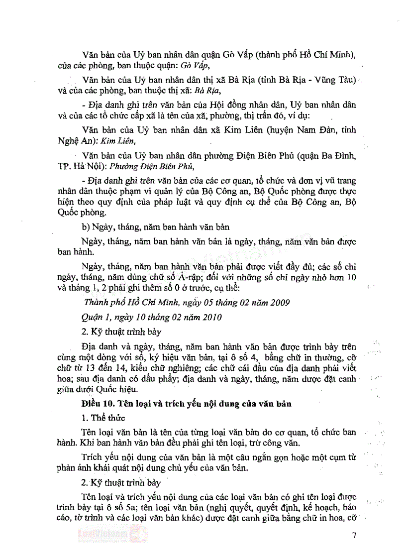 image for page The thuc trinh bay van ban moi nhat