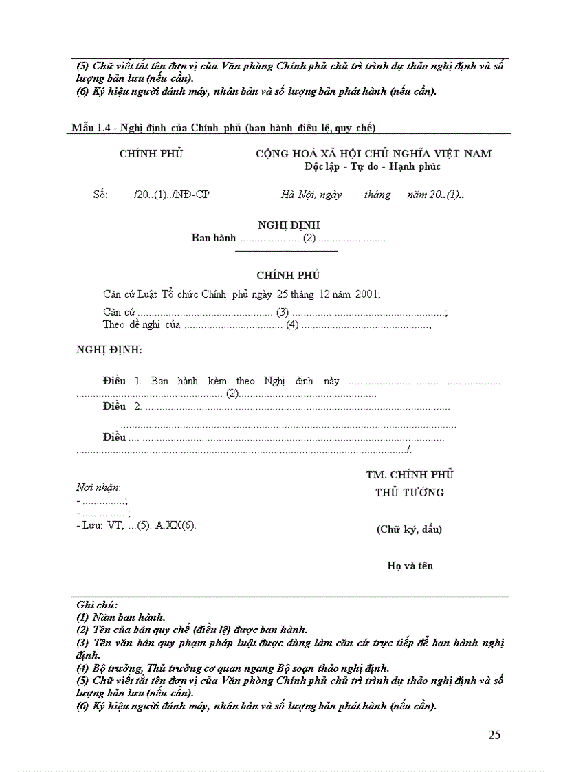 image for page Thể thức trình bày văn bản TT55