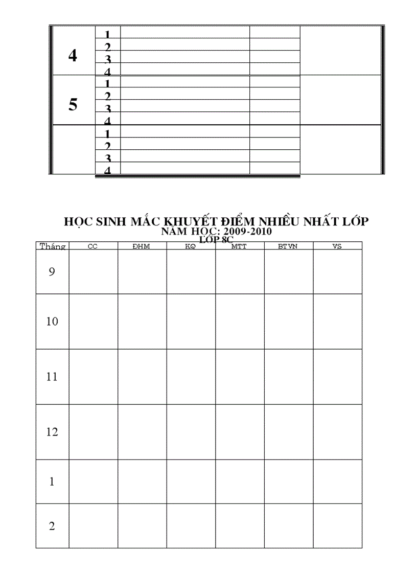 image for page Theo dõi thi đua của lớp chủ nhiệm
