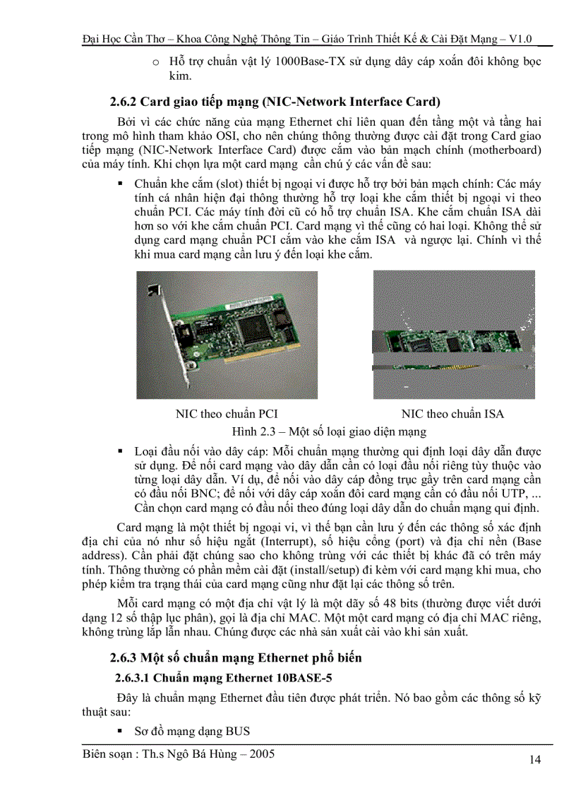 image for page Thiet ke cai dat mang